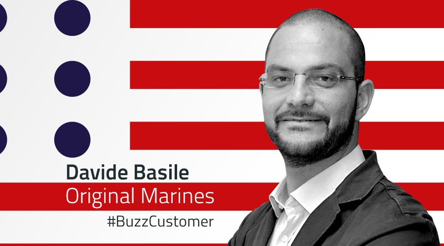 #BuzzCustomer: Davide Basile from Original Marines